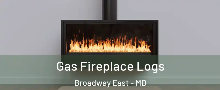 Gas Fireplace Logs Broadway East - MD