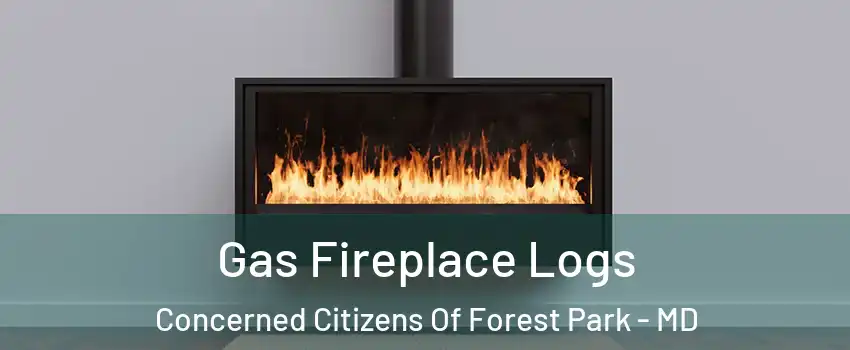 Gas Fireplace Logs Concerned Citizens Of Forest Park - MD