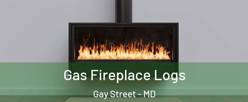Gas Fireplace Logs Gay Street - MD