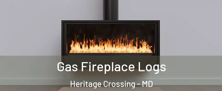 Gas Fireplace Logs Heritage Crossing - MD