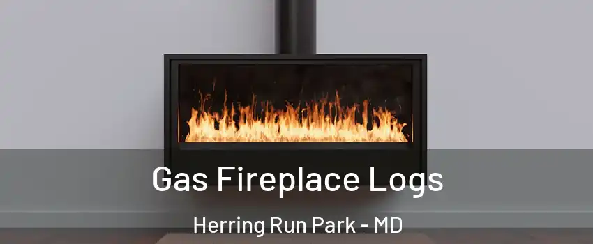 Gas Fireplace Logs Herring Run Park - MD