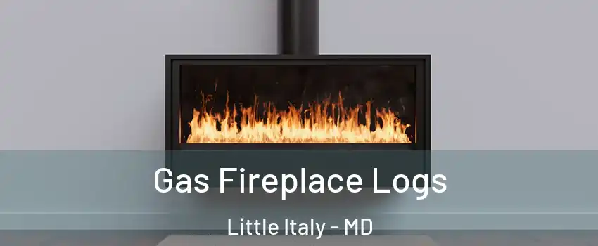 Gas Fireplace Logs Little Italy - MD