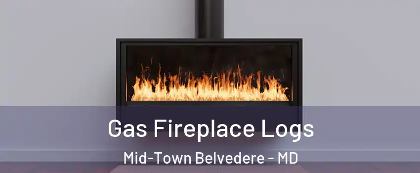 Gas Fireplace Logs Mid-Town Belvedere - MD