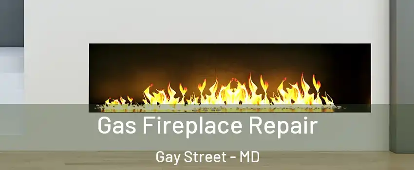 Gas Fireplace Repair Gay Street - MD