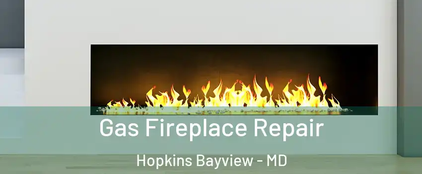 Gas Fireplace Repair Hopkins Bayview - MD