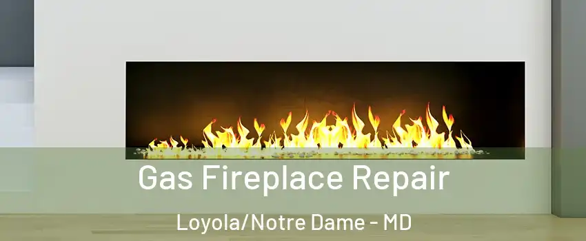 Gas Fireplace Repair Loyola/Notre Dame - MD