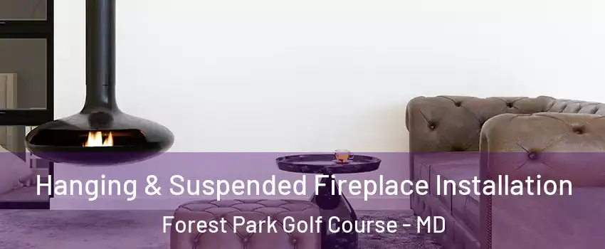 Hanging & Suspended Fireplace Installation Forest Park Golf Course - MD