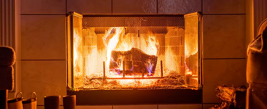 Mendota Hearth Landscape Fireplace Installation in Carroll - Camden Industrial Area, Maryland