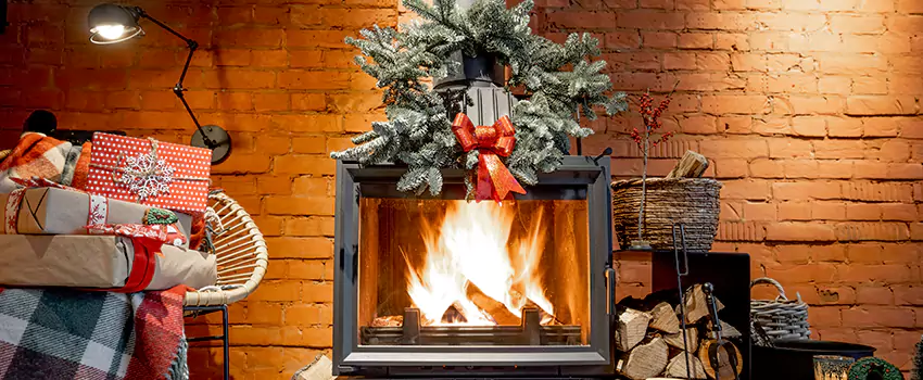 Travis Industries Linear Gas Fireplace Installation in Carroll - Camden Industrial Area, Maryland