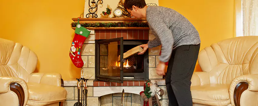 Rusted Metal Fireplace Restoration in Carroll - Camden Industrial Area, Maryland
