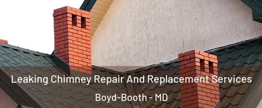 Leaking Chimney Repair And Replacement Services Boyd-Booth - MD