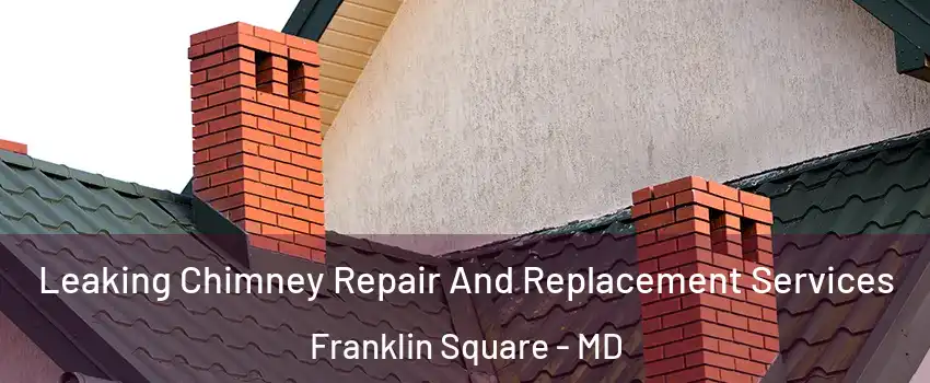 Leaking Chimney Repair And Replacement Services Franklin Square - MD