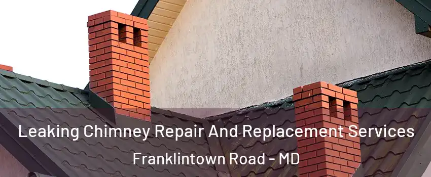 Leaking Chimney Repair And Replacement Services Franklintown Road - MD