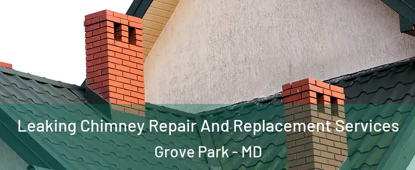 Leaking Chimney Repair And Replacement Services Grove Park - MD