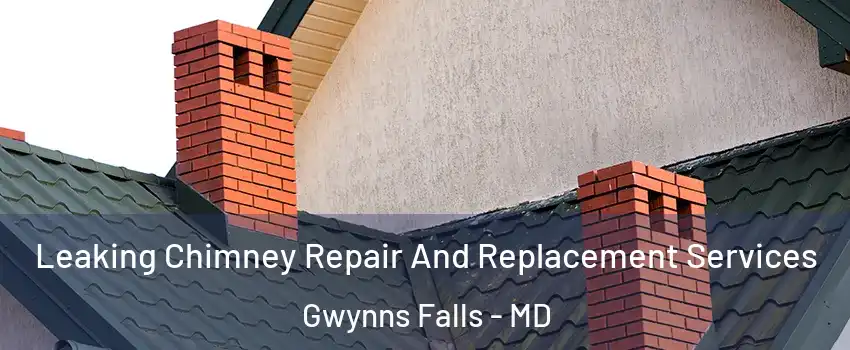 Leaking Chimney Repair And Replacement Services Gwynns Falls - MD