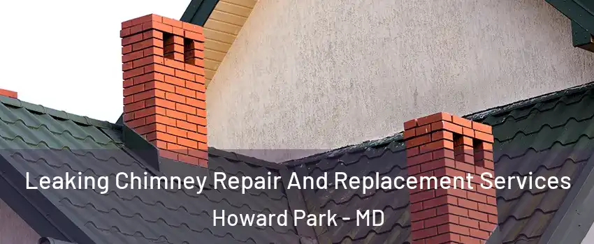 Leaking Chimney Repair And Replacement Services Howard Park - MD