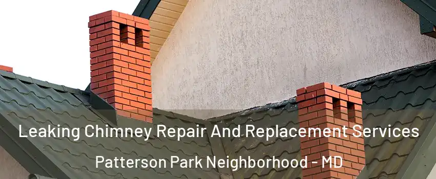 Leaking Chimney Repair And Replacement Services Patterson Park Neighborhood - MD