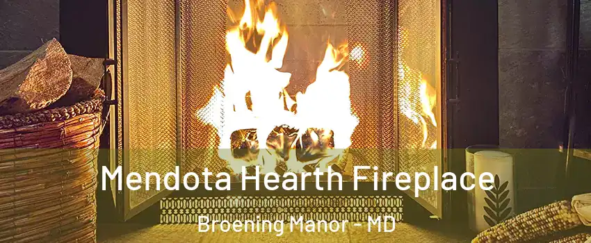 Mendota Hearth Fireplace Broening Manor - MD