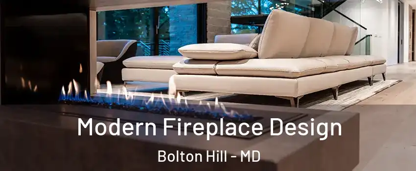 Modern Fireplace Design Bolton Hill - MD