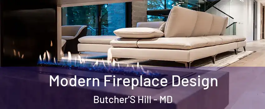 Modern Fireplace Design Butcher'S Hill - MD
