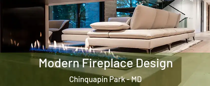 Modern Fireplace Design Chinquapin Park - MD