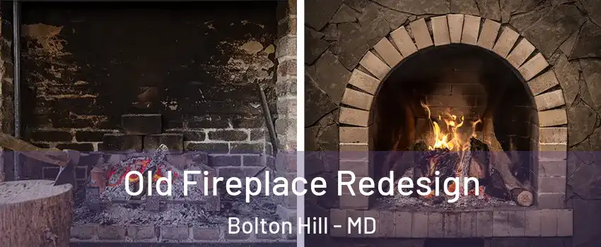 Old Fireplace Redesign Bolton Hill - MD