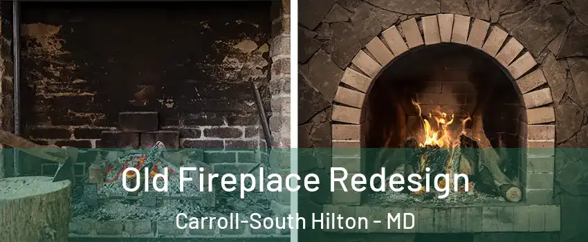 Old Fireplace Redesign Carroll-South Hilton - MD