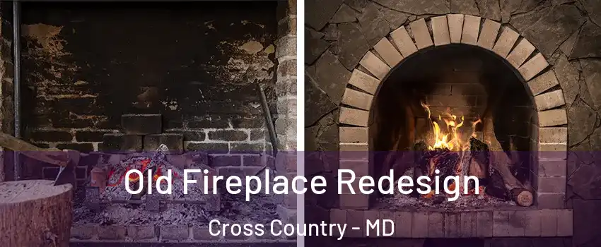 Old Fireplace Redesign Cross Country - MD