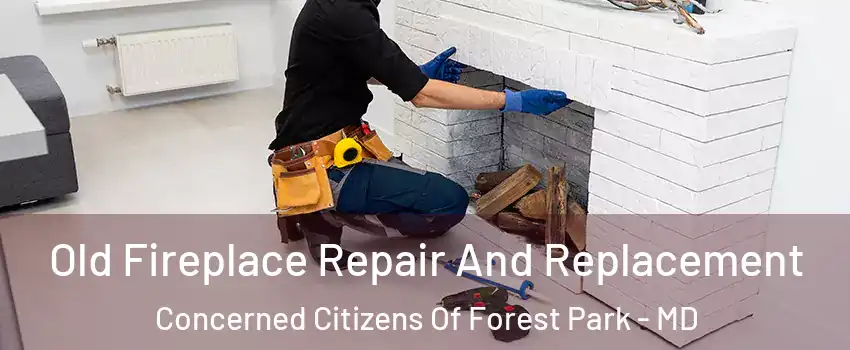 Old Fireplace Repair And Replacement Concerned Citizens Of Forest Park - MD