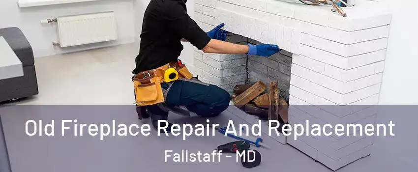 Old Fireplace Repair And Replacement Fallstaff - MD