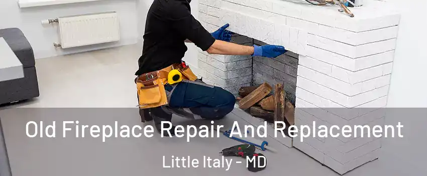 Old Fireplace Repair And Replacement Little Italy - MD