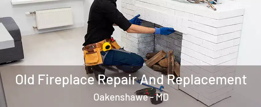 Old Fireplace Repair And Replacement Oakenshawe - MD