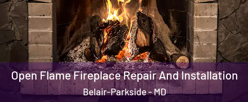 Open Flame Fireplace Repair And Installation Belair-Parkside - MD