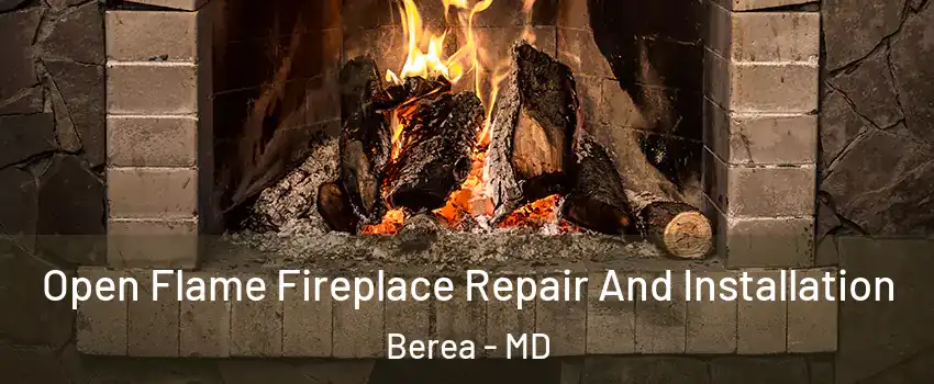 Open Flame Fireplace Repair And Installation Berea - MD