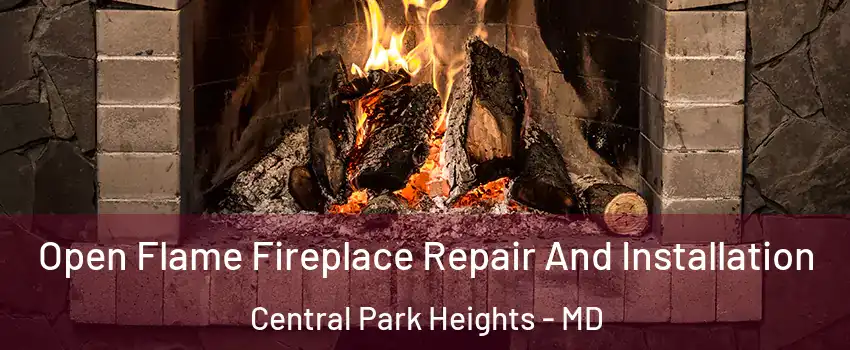 Open Flame Fireplace Repair And Installation Central Park Heights - MD