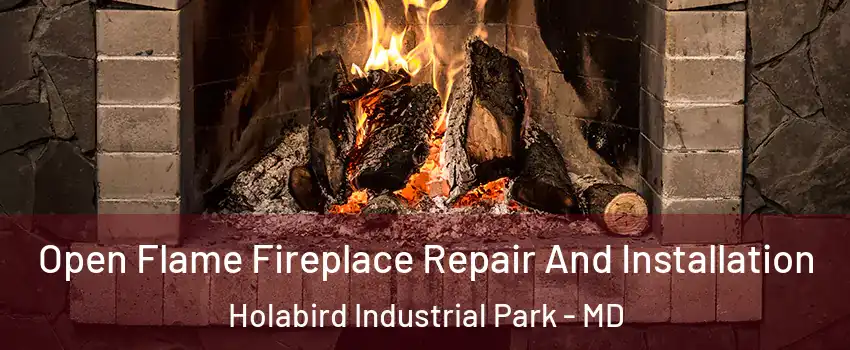 Open Flame Fireplace Repair And Installation Holabird Industrial Park - MD