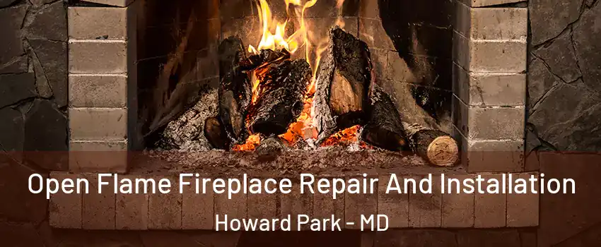 Open Flame Fireplace Repair And Installation Howard Park - MD