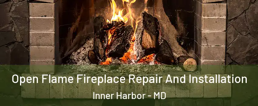 Open Flame Fireplace Repair And Installation Inner Harbor - MD