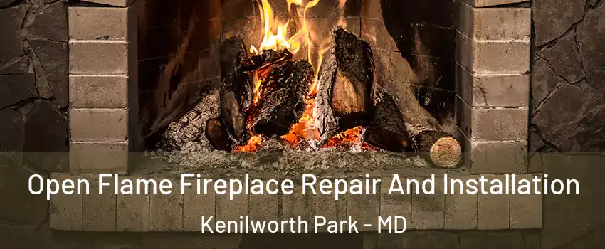 Open Flame Fireplace Repair And Installation Kenilworth Park - MD