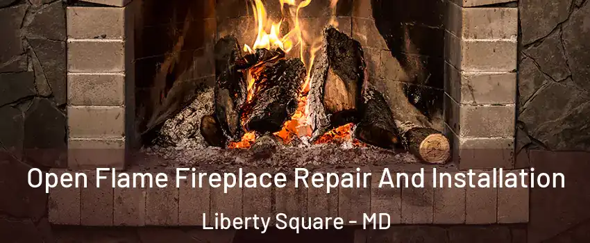 Open Flame Fireplace Repair And Installation Liberty Square - MD