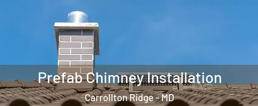 Prefab Chimney Installation Carrollton Ridge - MD