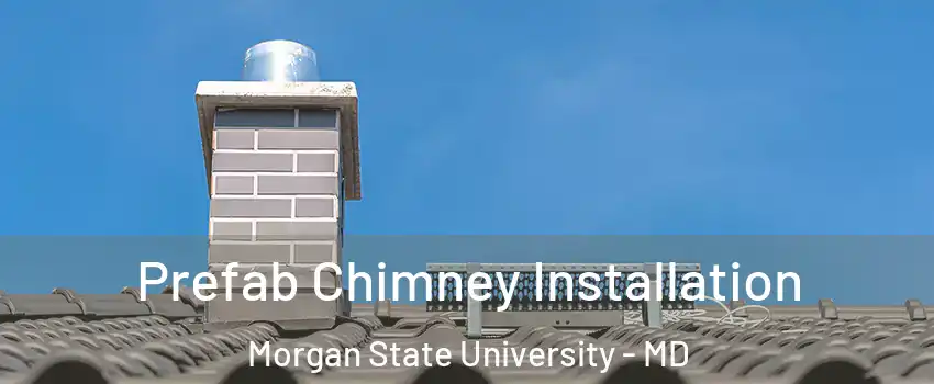 Prefab Chimney Installation Morgan State University - MD