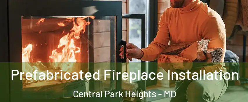 Prefabricated Fireplace Installation Central Park Heights - MD