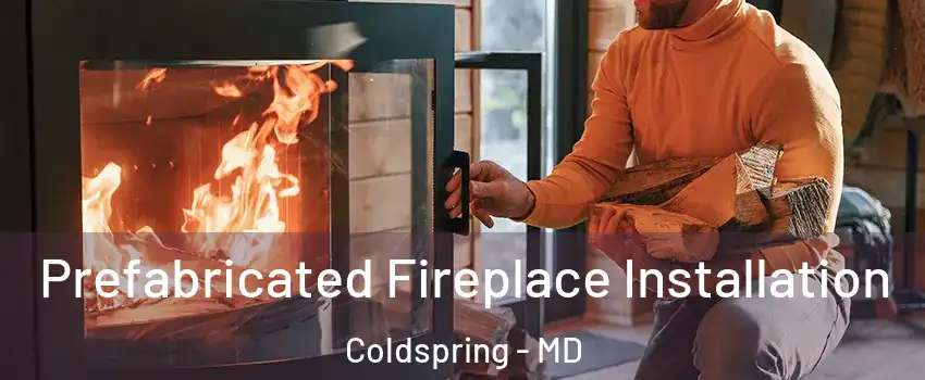 Prefabricated Fireplace Installation Coldspring - MD