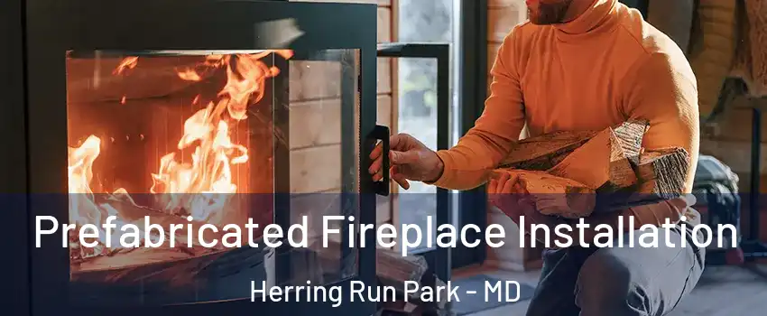 Prefabricated Fireplace Installation Herring Run Park - MD
