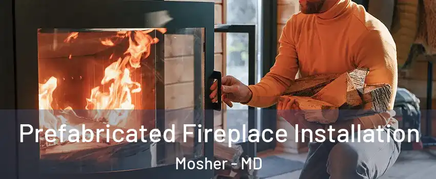 Prefabricated Fireplace Installation Mosher - MD