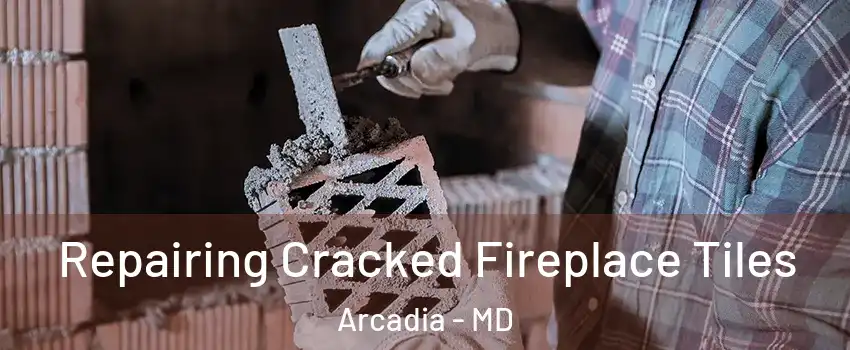 Repairing Cracked Fireplace Tiles Arcadia - MD