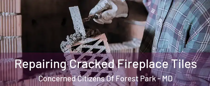 Repairing Cracked Fireplace Tiles Concerned Citizens Of Forest Park - MD