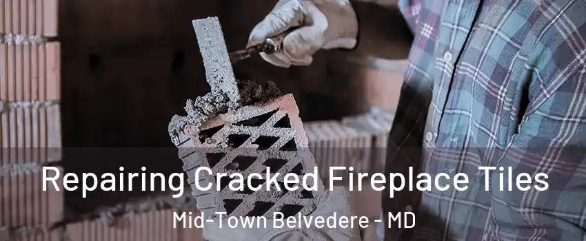 Repairing Cracked Fireplace Tiles Mid-Town Belvedere - MD