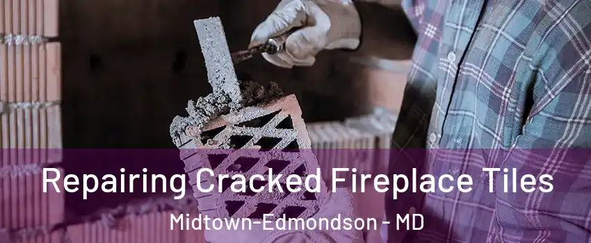Repairing Cracked Fireplace Tiles Midtown-Edmondson - MD